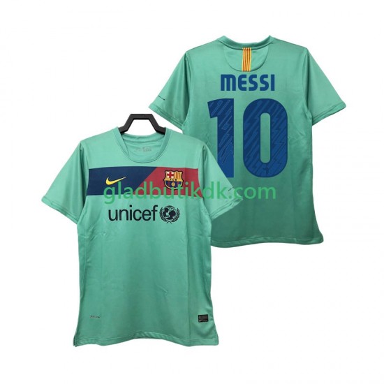 Udebane Trøje FC Barcelona Lionel Messi 10 Retro 2010 2011 K/Æ Mænd