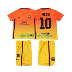 Udebane Trøje FC Barcelona Lionel Messi 10 Retro 2012 2013 K/Æ Børn(+Shorts)