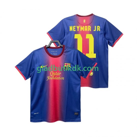 Hjemmebane Trøje FC Barcelona Neymar JR 11 Retro 2012 2013 K/Æ Mænd