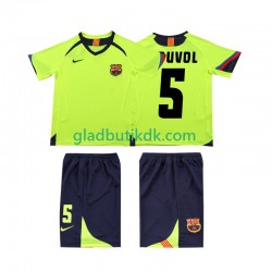 Udebane Trøje FC Barcelona PUVDL 5 Retro 2005 2006 K/Æ Børn(+Shorts)