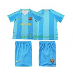 Udebane Trøje FC Barcelona Retro 2007 2008 K/Æ Børn(+Shorts)
