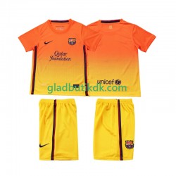Udebane Trøje FC Barcelona Retro 2012 2013 K/Æ Børn(+Shorts)