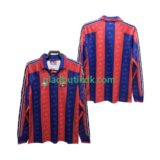 Hjemmebane Trøje FC Barcelona Retro 1996 1997 L/Æ Mænd