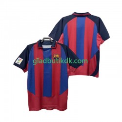 Hjemmebane Trøje FC Barcelona Retro 2003 2004 K/Æ Mænd