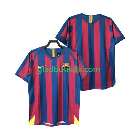 Hjemmebane Trøje FC Barcelona Retro 2005 2006 K/Æ Mænd