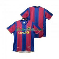 Hjemmebane Trøje FC Barcelona Retro 2007 2008 K/Æ Mænd