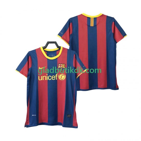 Hjemmebane Trøje FC Barcelona Retro 2010 2011 K/Æ Mænd