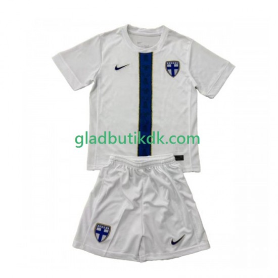 Hjemmebane Trøje Finland 2025 K/Æ Børn(+Shorts)