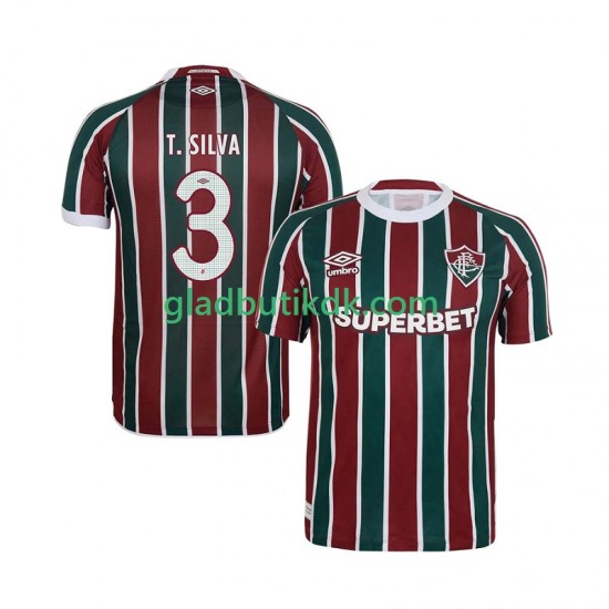 Hjemmebane Trøje Fluminense Thiago Silva 3 2025-2026 K/Æ Mænd