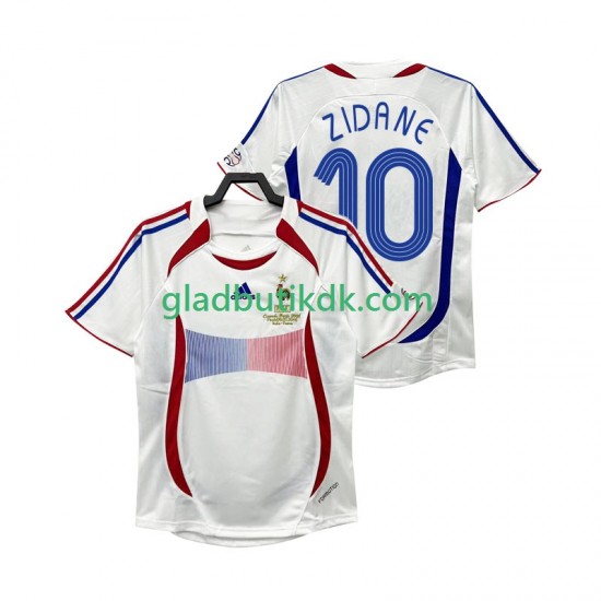 Udebane Trøje Frankrig ZIDANE 10 Retro 2006 K/Æ Mænd