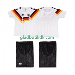 Hjemmebane Trøje Tyskland Retro 1990 K/Æ Børn(+Shorts)