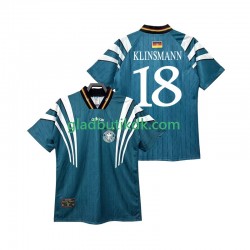 Udebane Trøje Tyskland KLINSMANN 18 Retro 1996 K/Æ Mænd