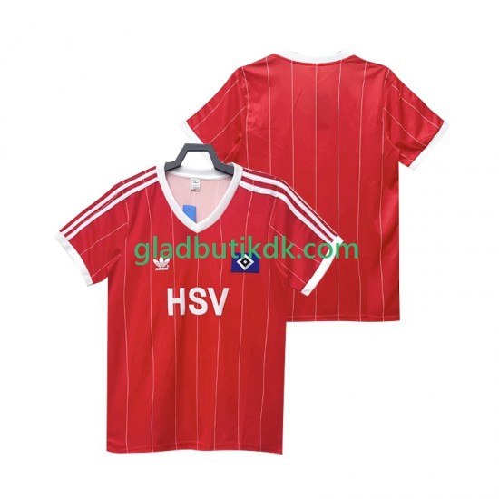 Udebane Trøje Hamburger SV Retro 1983 1984 K/Æ Mænd