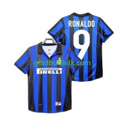 Hjemmebane Trøje Inter Milan Roanldo 9 Retro 1998 1999 K/Æ Mænd