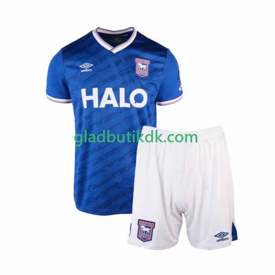 Hjemmebane Trøje Ipswich Town 2025-2026 K/Æ Børn(+Shorts)