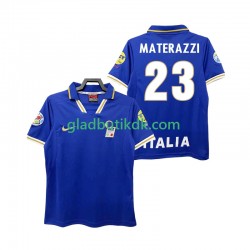 Hjemmebane Trøje Italien MATERAZZI 23 Retro 1996 K/Æ Mænd