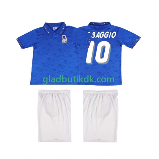 Hjemmebane Trøje Italien Roberto Baggio 10 Retro 1994 K/Æ Børn(+Shorts)
