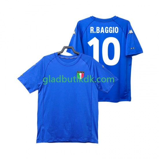 Hjemmebane Trøje Italien Roberto Baggio 10 Retro 2000 K/Æ Mænd