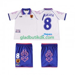 Udebane Trøje Japan NAKATA 8 Retro 1998 K/Æ Børn(+Shorts)
