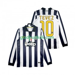 Hjemmebane Trøje Juventus TEVEZ 10 Retro 2014 2015 L/Æ Mænd