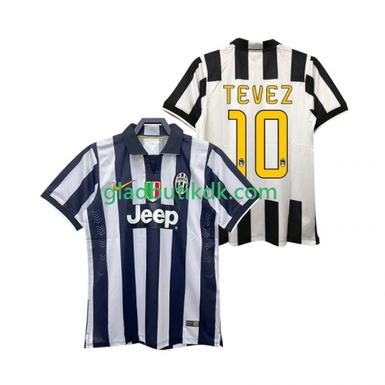 Hjemmebane Trøje Juventus TEVEZ 10 Retro 2014 2015 K/Æ Mænd