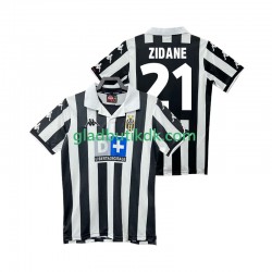 Hjemmebane Trøje Juventus ZIDANE 21 Retro 1999 2000 K/Æ Mænd