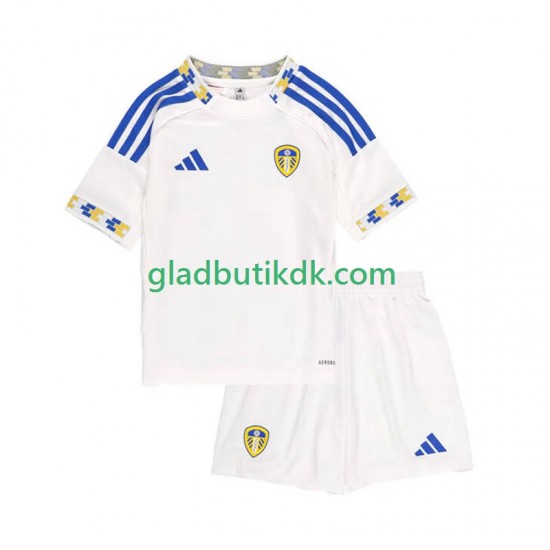 Hjemmebane Trøje Leeds United 2025-2026 K/Æ Børn(+Shorts)