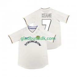 Hjemmebane Trøje Leeds United KEANE 7 Retro 2000 2001 K/Æ Mænd