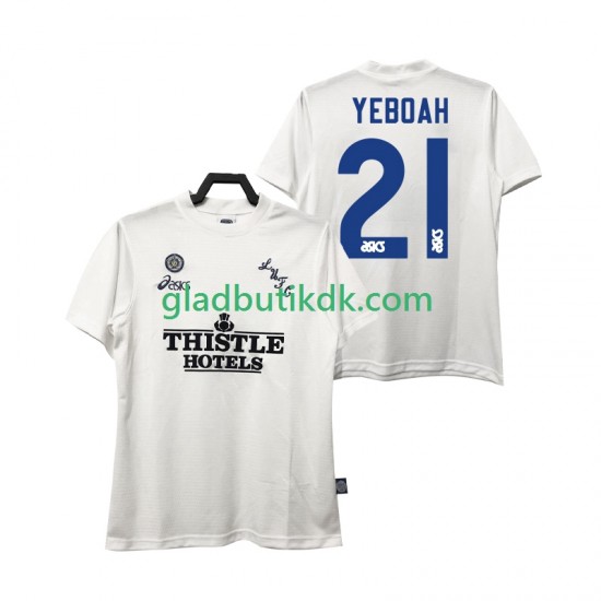 Hjemmebane Trøje Leeds United YEBOAH 21 Retro 1995 1996 K/Æ Mænd