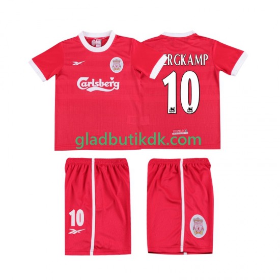 Hjemmebane Trøje Liverpool BERGKAMP 10 Retro LWP 1997 1998 K/Æ Børn(+Shorts)