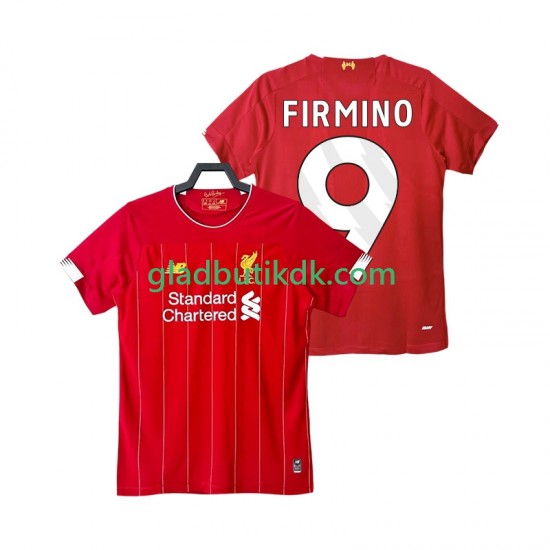 Hjemmebane Trøje Liverpool FIRMINO 9 Retro 2019 2020 K/Æ Mænd