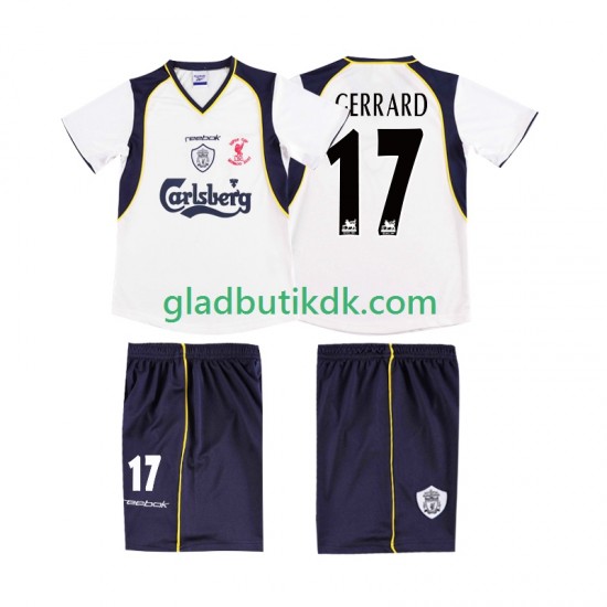 Udebane Trøje Liverpool GERRARD 17 Retro LWP 2001 2002 K/Æ Mænd