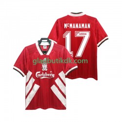 Hjemmebane Trøje Liverpool MCMANAMAN 17 Retro 1993 1995 K/Æ Mænd