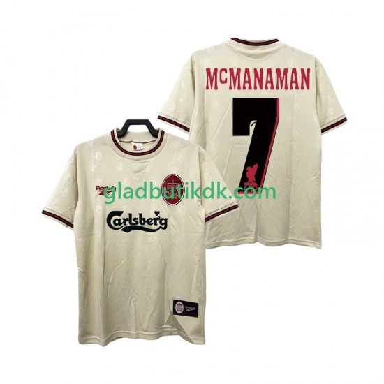 Udebane Trøje Liverpool MCMANAMAN 7 Retro 1996 1997 K/Æ Mænd