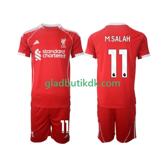 Hjemmebane Trøje Liverpool Mohamed Salah 11 2025-2026 K/Æ Børn(+Shorts)