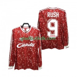 Hjemmebane Trøje Liverpool Rush 9 Retro 1989 1991 L/Æ Mænd