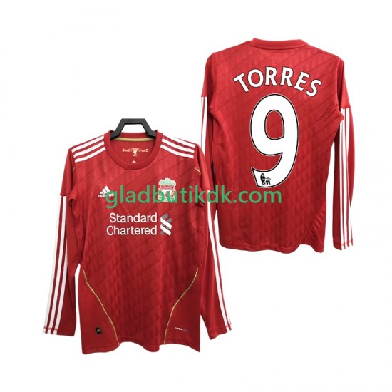 Hjemmebane Trøje Liverpool Torres 9 Retro 2010 2012 L/Æ Mænd