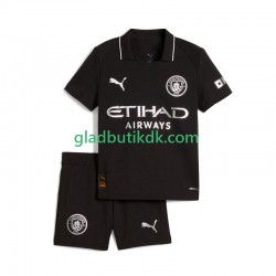 Udebane Trøje Manchester City 2025-2026 K/Æ Børn(+Shorts)