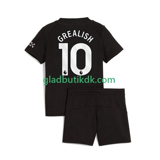 Udebane Trøje Manchester City Jack Grealish 10 2025-2026 K/Æ Børn(+Shorts)