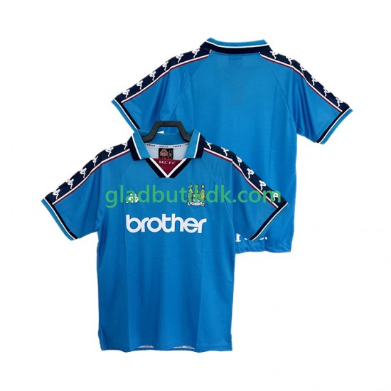 Hjemmebane Trøje Manchester City Retro 1997 1998 K/Æ Mænd