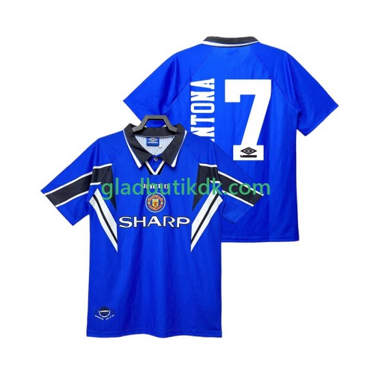 3. Valg Trøje Manchester United CANTONA 7 Retro 1996 1998 K/Æ Mænd