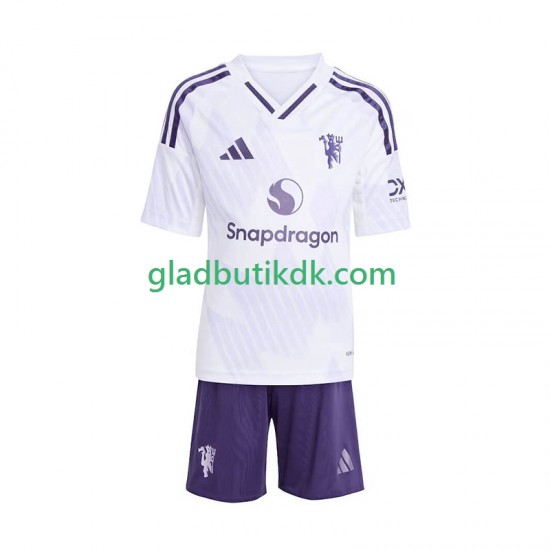 Udebane Trøje Manchester United 2025-2026 K/Æ Børn(+Shorts)