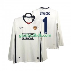 Udebane Trøje Manchester United GIGGS 11 Retro Premier League 2008 2009 L/Æ Mænd