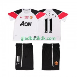 3. Valg Trøje Manchester United GIGGS 11 Retro Champions League 2011 2012 K/Æ Børn(+Shorts)