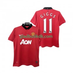 Hjemmebane Trøje Manchester United GIGGS 11 Retro 2013 2014 K/Æ Mænd