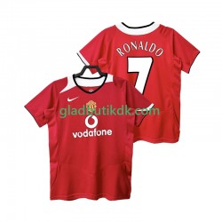 Hjemmebane Trøje Manchester United RONALDO 7 Retro 2005 2006 K/Æ Mænd