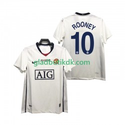 Udebane Trøje Manchester United ROONEY 10 Retro Champions League 2008 2009 K/Æ Mænd