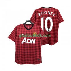 Hjemmebane Trøje Manchester United ROONEY 10 Retro 2012 2013 K/Æ Mænd
