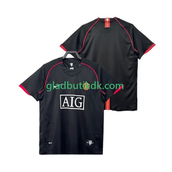 Udebane Trøje Manchester United Retro 2007 2008 K/Æ Mænd