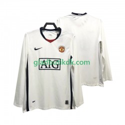 Udebane Trøje Manchester United Retro Premier League 2008 2009 L/Æ Mænd